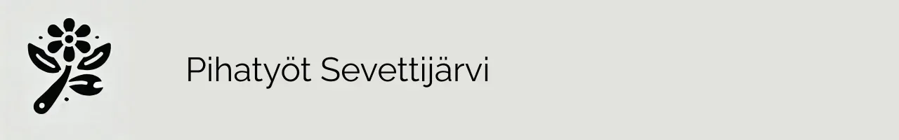 Pihatyöt Sevettijärvi